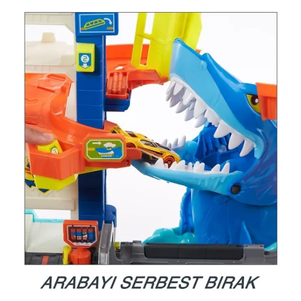 Hot Wheels Köpek Balığından Kaçış Oyun Seti Hdp06 - Görsel 4