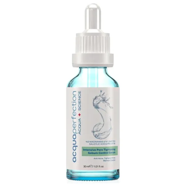 Acqua Perfection Sivilce Önleyici, Siyah Nokta Ve Gözenek Karşıtı Arındırıcı Cilt Bariyeri Güçlendirici Bakım Serumu (%5 Niacinamide + %1 Zinc) 30ml, Akneli, Yağlı Ciltler İçin Sebum Dengeleyici - Görsel 5