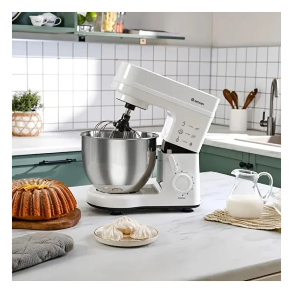Emsan Maestrochef Stella 1500 W White 5 Lt Hamur Yoğurma Makinesi - Görsel 5