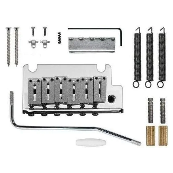 Fender Amerikan Serisi Stratocaster Tremolo Köprü Montajı - Krom - Görsel 2