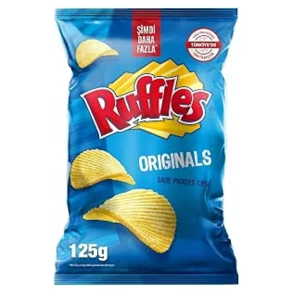 Ruffles Originals Süper Boy Patates Cipsi 125 Gr - Görsel 3