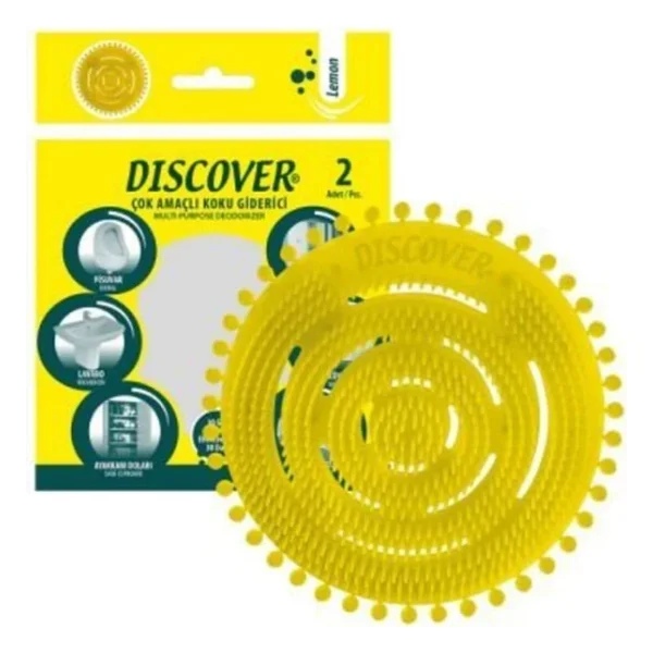 Discover Lemon 2'li Çok Amaçlı Koku Giderici - Görsel 3