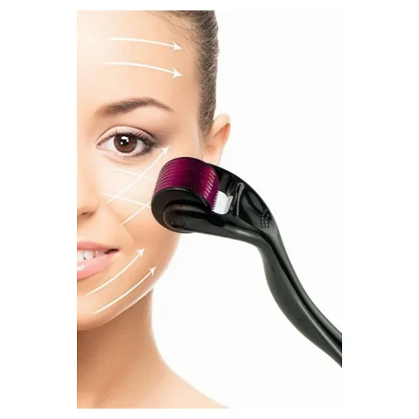 Derma Roller Titanyum Uçlu 540 Iğneli 1 Mm Saç Sakal Çıkarma Ve Cilt Bakım Masaj Aleti - Görsel 6