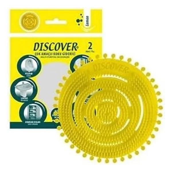 Discover Lemon 2'li Çok Amaçlı Koku Giderici - Görsel 4
