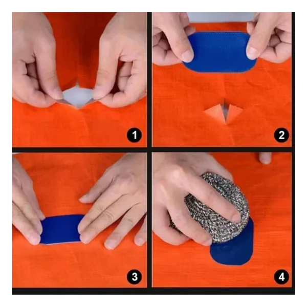 5cm X 5mt Yapışkanlı Çadır Tente Hortum Tamir Bandı, Kamp Aksesuarları, Çadır Onarımı - Görsel 4
