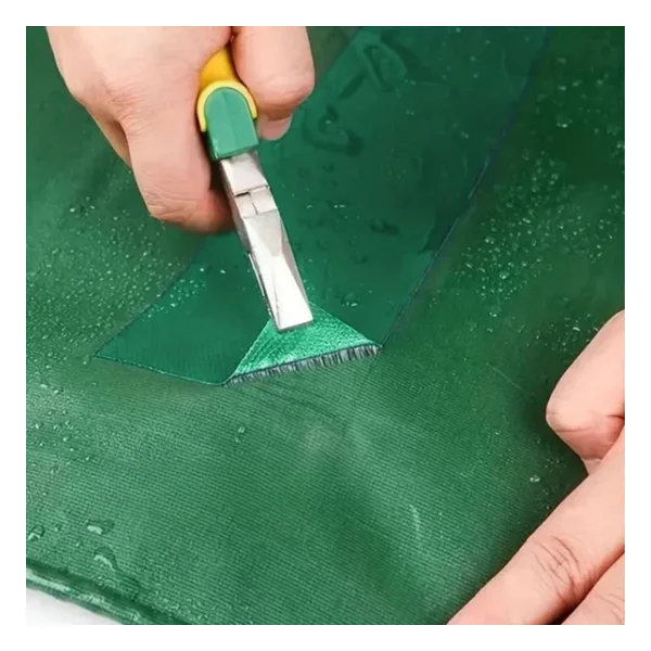 5cm X 5mt Yapışkanlı Çadır Tente Hortum Tamir Bandı, Kamp Aksesuarları, Çadır Onarımı - Görsel 6