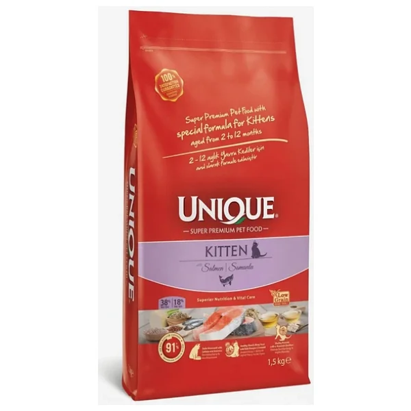 Unique Somonlu 1.5 Kg Yavru Kedi Maması - Görsel 4