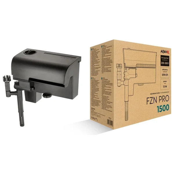 Aquael Fzn Pro 1500 Askı Filtre 13w 1370l/S - Görsel 3
