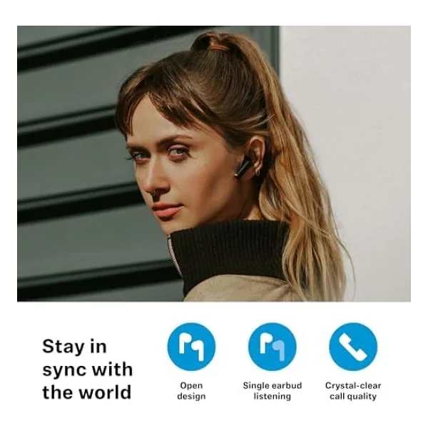 Sennheiser Accentum Open TWS Pembe Kulak İçi Bluetooth Kulaklık - Görsel 7