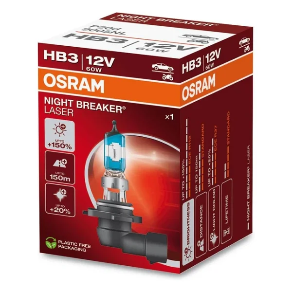 Osram Night Breaker Laser Hb3 9005nl 60 W Oto Ampul - Görsel 6