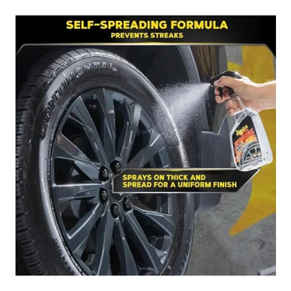Meguiars Hot Shine Lastik Parlatıcı 710 Ml - Görsel 5