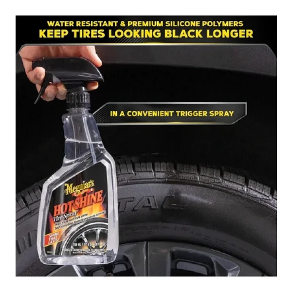 Meguiars Hot Shine Lastik Parlatıcı 710 Ml - Görsel 3