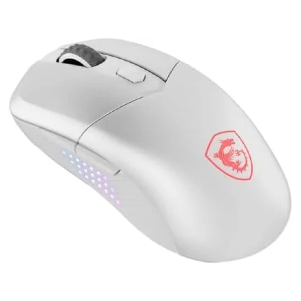 Msı Versa 300 Elite Wireless Beyaz RGB Şarjlı Optik Kablolu/Kablosuz Oyuncu Mouse - Görsel 7