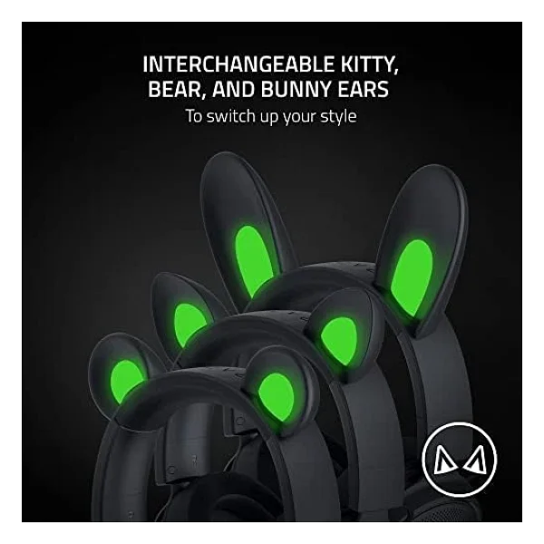 Razer Kraken Kitty V2 Pro RGB USB Kablolu Kulak Üstü Oyuncu Kulaklığı - Görsel 4