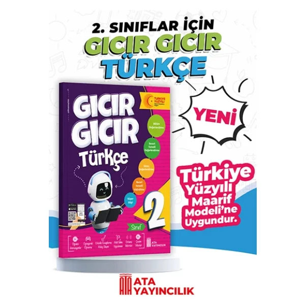 Ata Yayıncılık 2. Sınıf Gıcır Gıcır Türkçe - Görsel 4