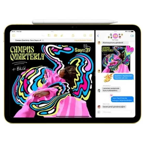 iPad 11. Nesil Wi-Fi 512 GB 11" Md5c4tu/A Pembe Tablet - Görsel 5