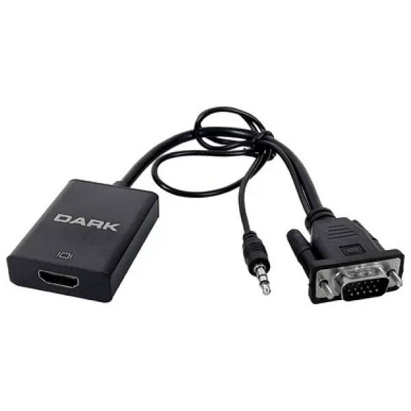 Dark Analog Vga Ve Ses - Dijital Hdmı Dönüştürücüsü - Görsel 4