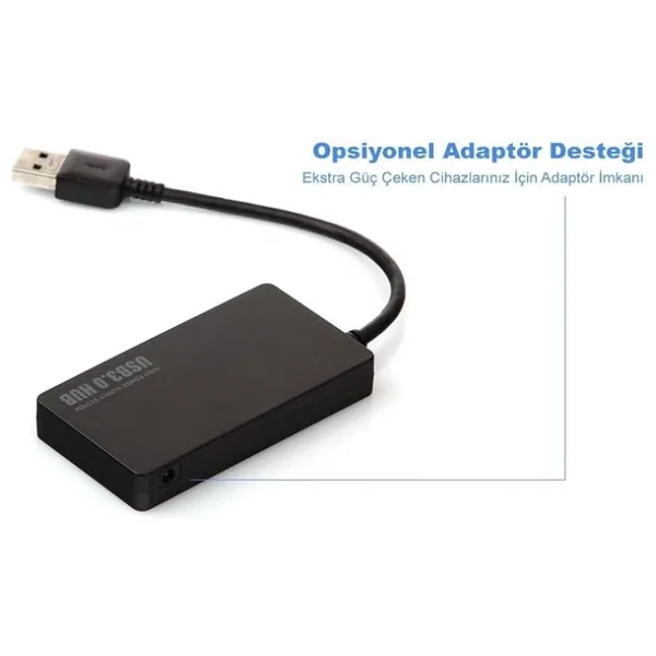 Alfais 5265 4 Port USB Çoğaltıcı - Görsel 2