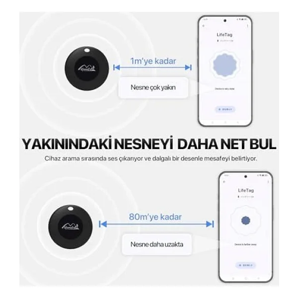 Lifemate Lifetag Android Akıllı Takip Cihazı - Görsel 3