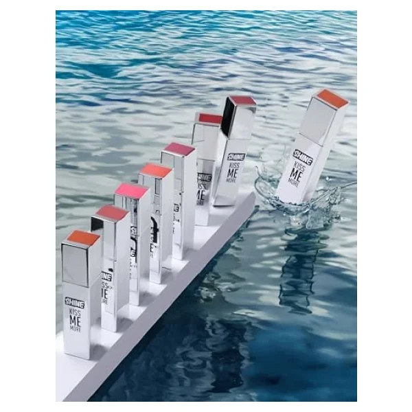 Flormar Shine Kiss Me More 009 Coffee & Talk Likit Ruj - Görsel 6