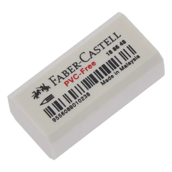 Faber-Castell 7086/48 3'lü Beyaz Küçük Silgi - Görsel 5