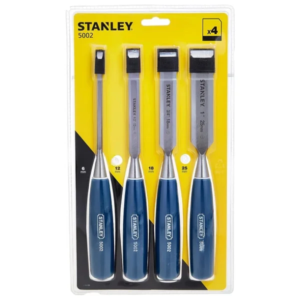 Stanley St016129 4 Parça Klasik Mavi Seri Iskarpela Seti - Görsel 4