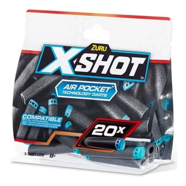 X-Shot Silah 20'li Yedek Paket 36587 - Görsel 5