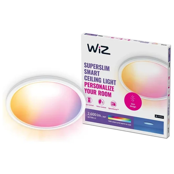 Wiz Superslim 22 W RGB Akıllı Panel Armatür - Görsel 4