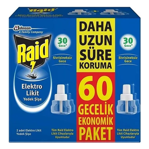 Raid Elektro Likit 2 Yedek 60 Gece - Görsel 4