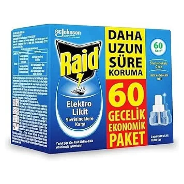 Raid Elektro Likit 2 Yedek 60 Gece - Görsel 6