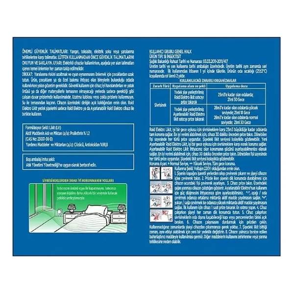 Raid Elektro Likit 2 Yedek 60 Gece - Görsel 5