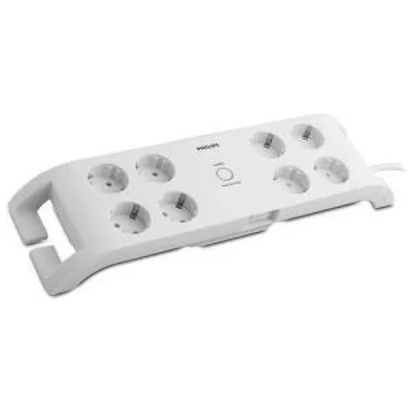 Philips Spn3080b/10 900 Joule 2 M 8'li Akım Korumalı Priz - Görsel 3