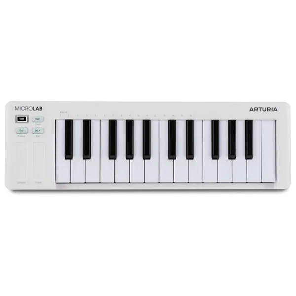 Arturia Microlab Mk3 Beyaz 25 Tuşlu Midi Klavye - Görsel 6