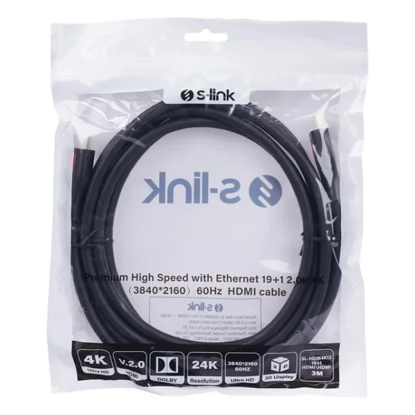 S-Link Sl-Hdm4k13 3 M 4K Hdmı Kablo - Görsel 4