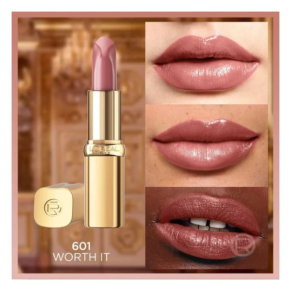 L'oreal Paris Color Riche Saten Bitişli 601 Worth It Stick Ruj - Görsel 6