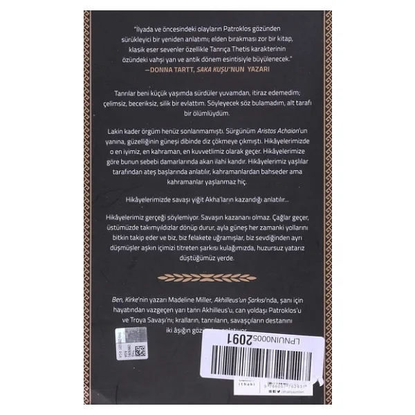 Akhilleus'un Şarkısı - Madeline Miller - Görsel 5