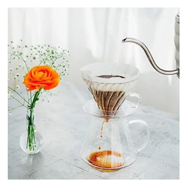 Hario V60 02 Cam Demleme Seti - Görsel 5
