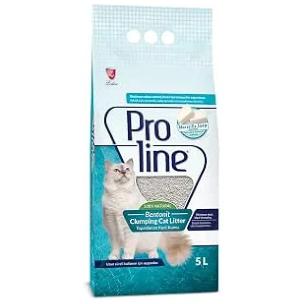 Proline Bentonit Sabun Kokulu Kedi Kumu, 5 L - Görsel 3