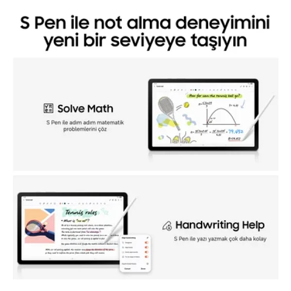 Samsung Galaxy Tab S10 Lite Sm-X400 Kırmızı 256 GB 10.9" Tablet - Görsel 8
