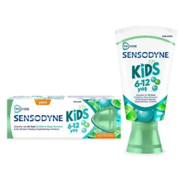 Sensodyne Promine Kids 6-12 Yaş Bubble Gum & Tatlı Nane 50 Ml Diş Macunu - Görsel 4
