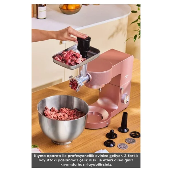 Karaca Multichef Ultra 7 Lt 2000 W Rose Gold Stand Mikser - Görsel 5