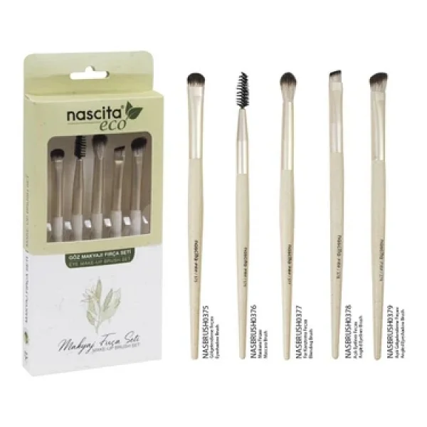 Nascita Eco 74 Göz Makyaj Fırçası Seti - Görsel 3