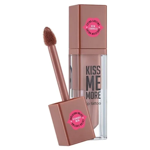 Flormar Kiss Me More Lip Tattoo 004 Peach Likit Ruj - Görsel 7