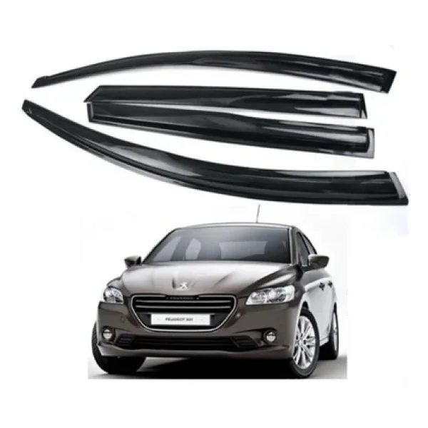 Mugen Peugeot 301 Cam Rüzgarlığı 4 Lü Takım - Görsel 5