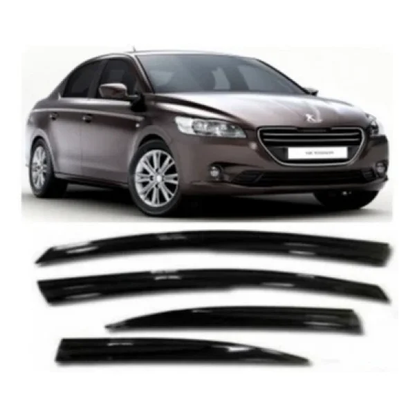 Mugen Peugeot 301 Cam Rüzgarlığı 4 Lü Takım - Görsel 4