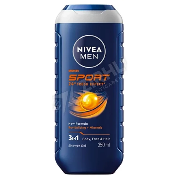 Nivea Men Sport 250 Ml Duş Jeli - Görsel 3