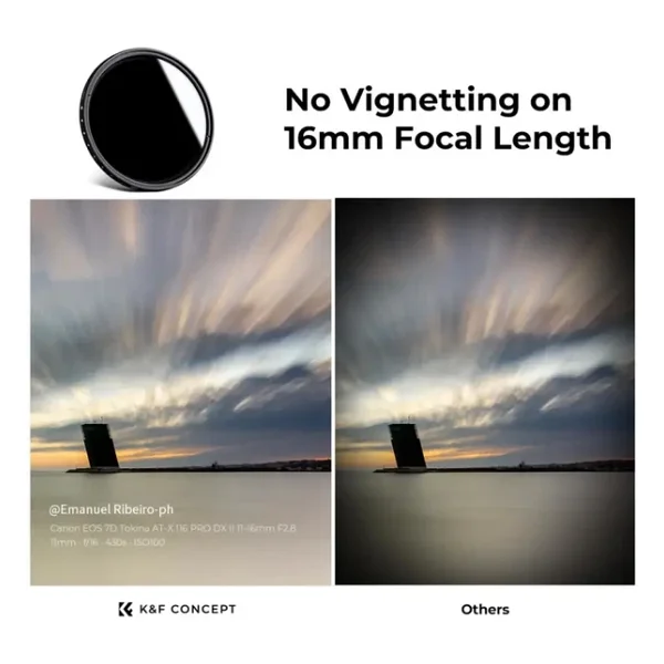 K&F Concept B-Series 49mm Nd2-Nd400 Nd Filtre - Görsel 8