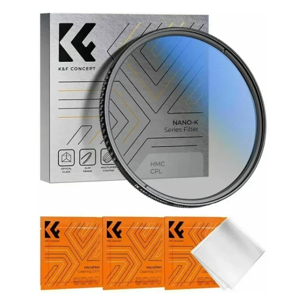K&F Concept Nano-K Series 52mm Hmc-Cpl Filtre - Görsel 2