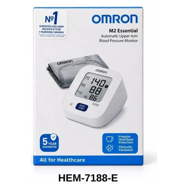 Omron M2 Essential Hem-7188-E Koldan Dijital Tansiyon Aleti - Görsel 4