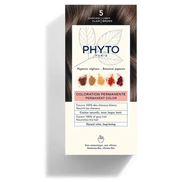 Phyto Color Kit 5 Açık Kestane Saç Boyası - Görsel 2